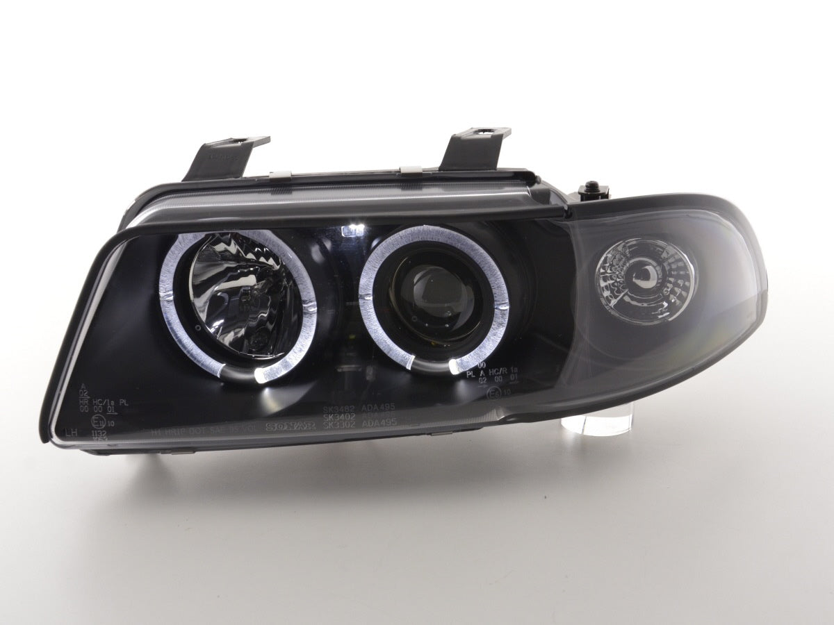 Scheinwerfer Set Audi A4 Typ B5 95-99 schwarz Scheinwerfer Set Audi A4 Typ B5 95-99 schwarz